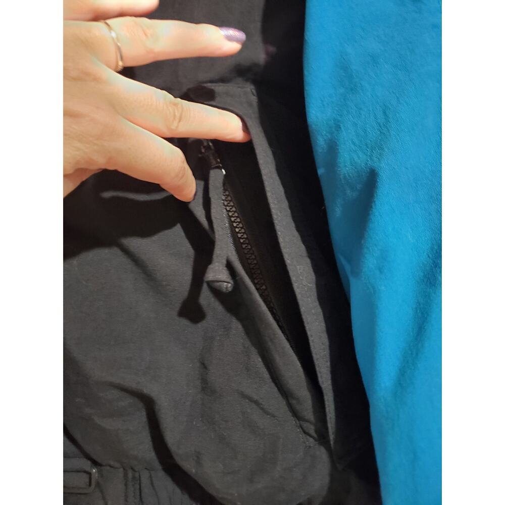 Vtg Eddie Bauer Mens Goose Down Insulated Puffer Lined Nylon Jacket Size L 80s - Picture 4 of 15